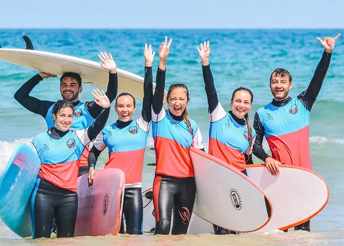 Pensjonat Escuela De Surf Waves Sound - Compartido